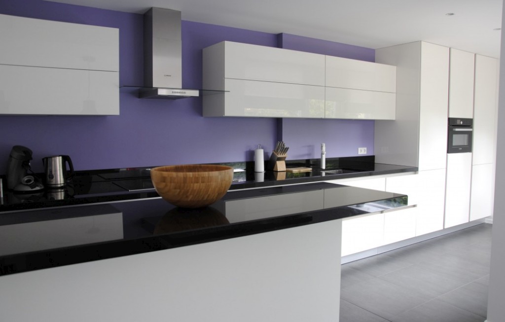 Moderne keuken met of zonder kleur