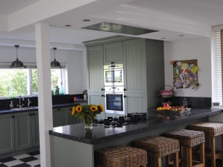 Landelijke keuken in Alblasserdam