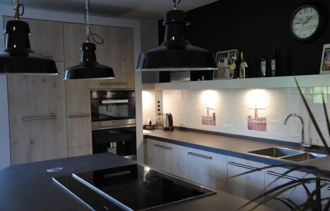 Houten keuken handgemaakt