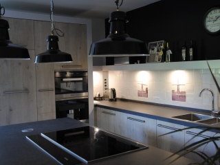 Houten keuken handgemaakt
