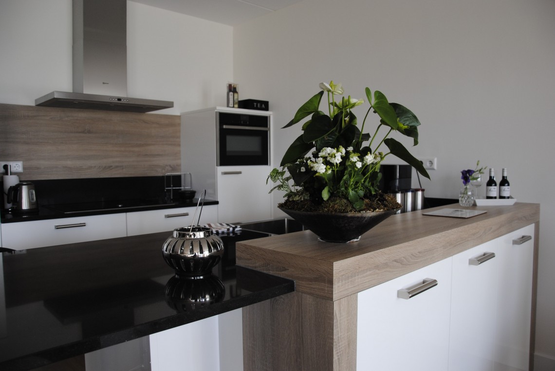 Moderne keuken appartement SLeeuwijk