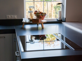 Downdraft in moderne keuken Downdraft in moderne keuken