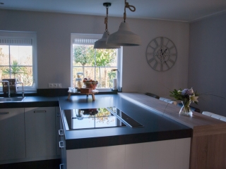 Keuken met downdraft Keuken met downdraft