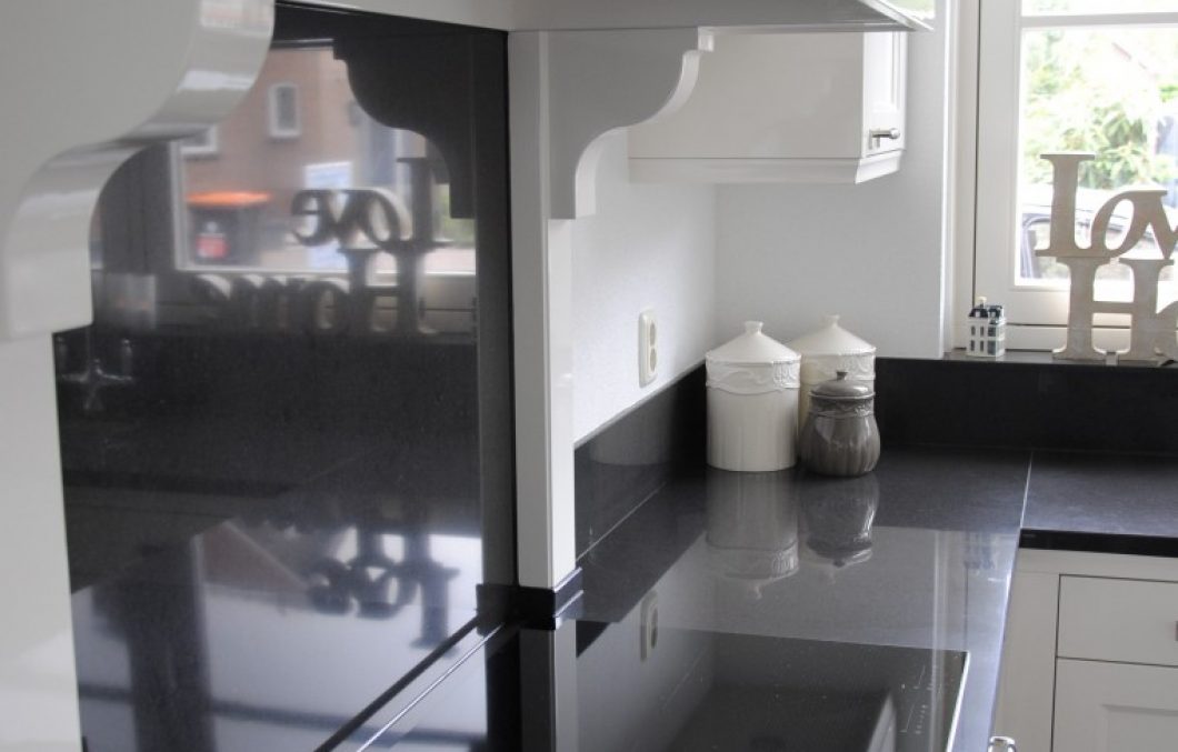Landelijke keuken met graniet