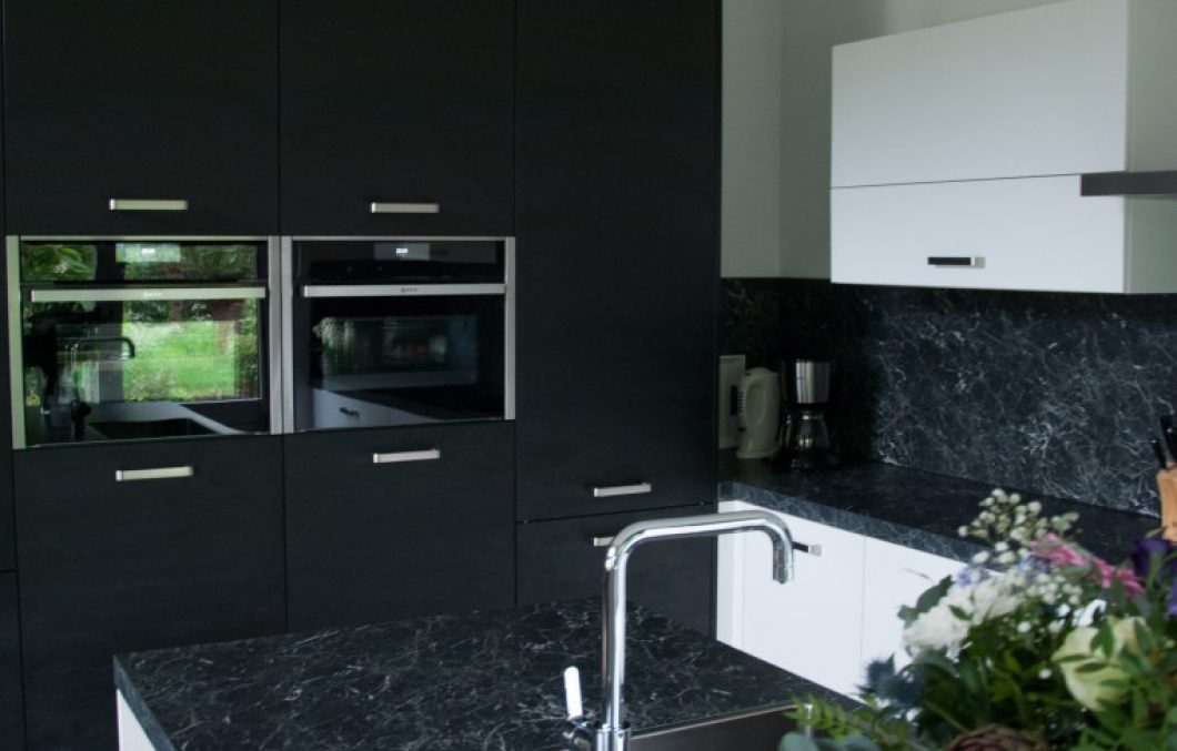 Moderne keuken met design
