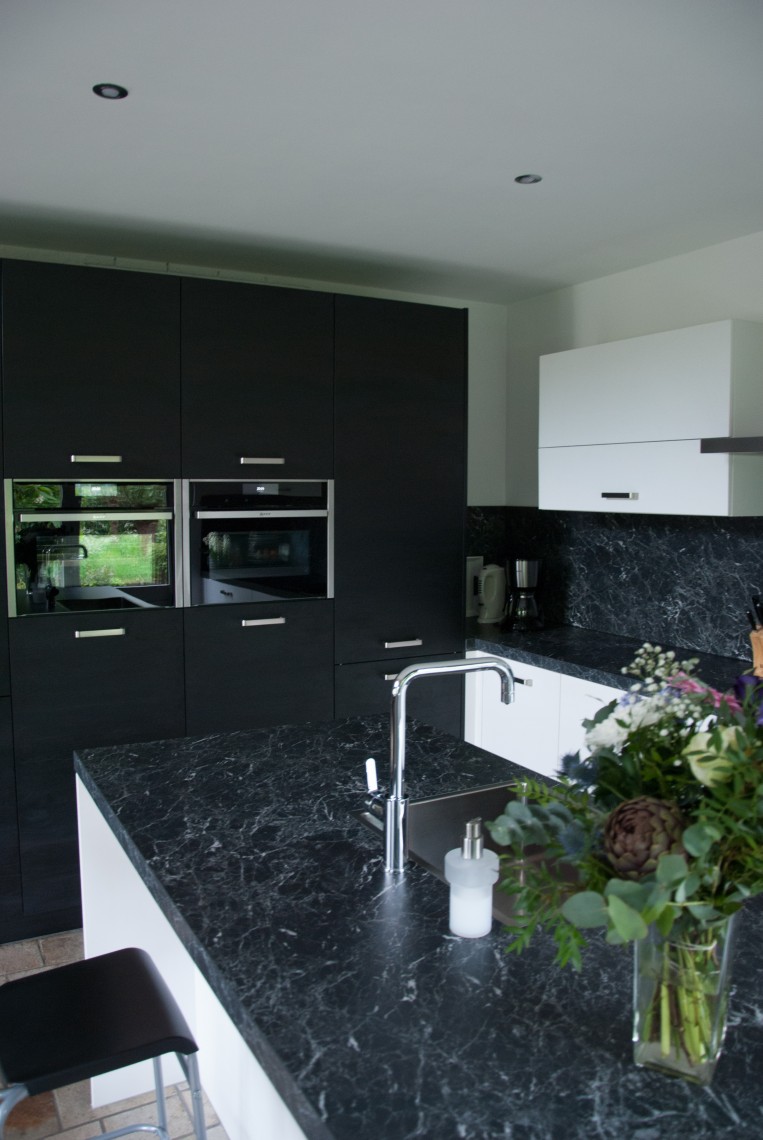 Moderne keuken met design