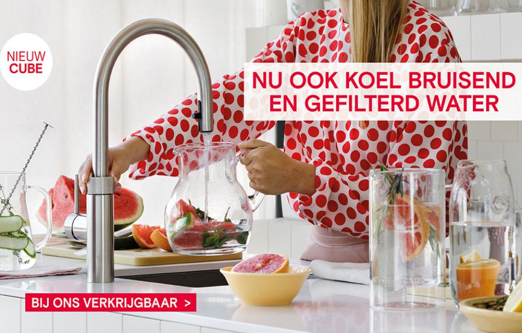 Quooker Cube nu bij Keukenhof Sliedrecht