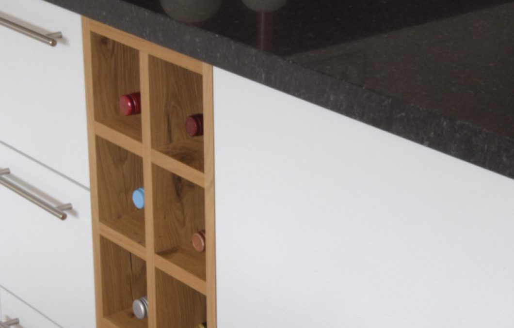 Witte keuken met houtlook in Gorinchem