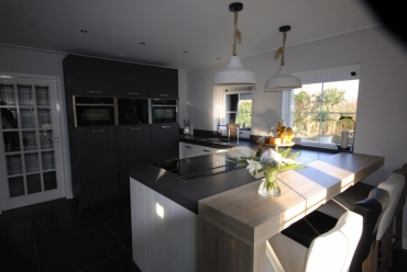 Modern landelijke keuken in Groot-Ammers
