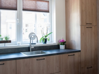 Houtlook keuken in Hardinxveld-Giessendam