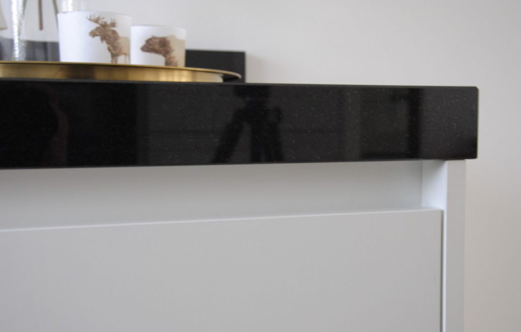 Moderne greeploze keuken in Dordrecht