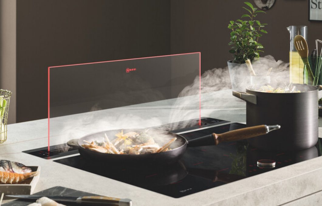 NEFF Glass Downdraft bij Keukenhof SLiedrecht