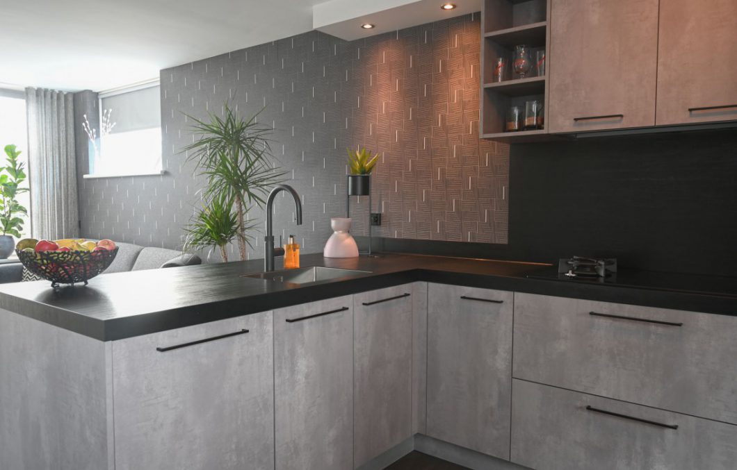 Betonlook keuken in Hardinxveld-Giessendam