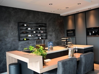 Fenix keuken met Miele apparatuur