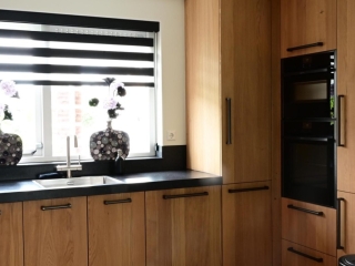 massief eiken keuken in Krimpen aan de Lek