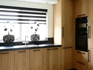 massief eiken keuken in Krimpen aan de Lek