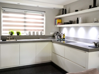 Binnenkijken bij deze moderne greeploze keuken in Krimpen aan de Lek Moderne keuken in Krimpen aan de Lek