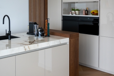 Moderne keuken met kookeiland in Papendrecht Moderne keuken met kookeiland in Papendrecht